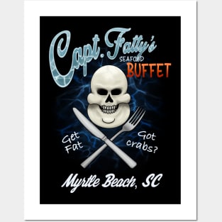 capt fatty Posters and Art